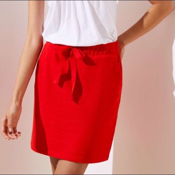 LOFT Dresses & Skirts - LOFT Cotton Textured Jogger Skirt